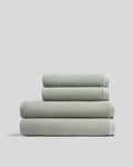 2+2 Organic Plush Bath Bundle - Sage